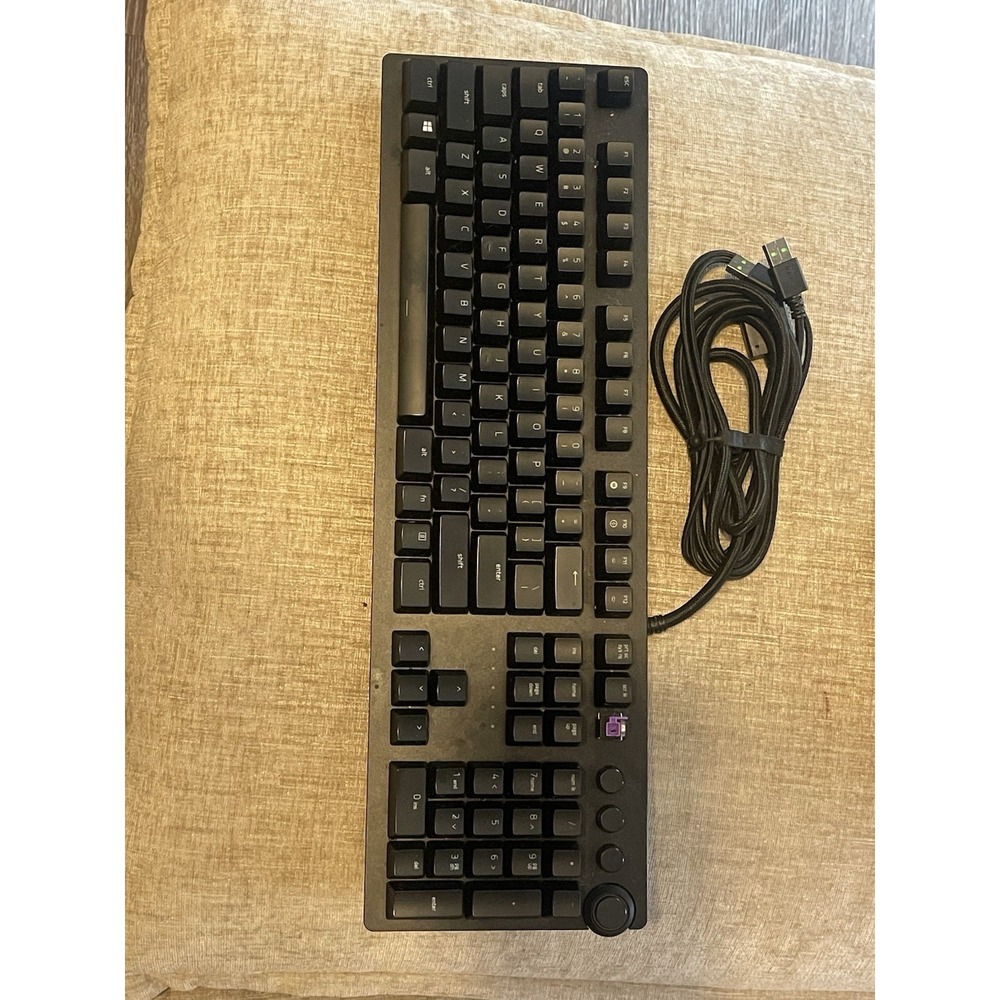 Razer Huntman Black Elite Gamer Keyboard  Rz03-0187‎ - Picture 6 of 14